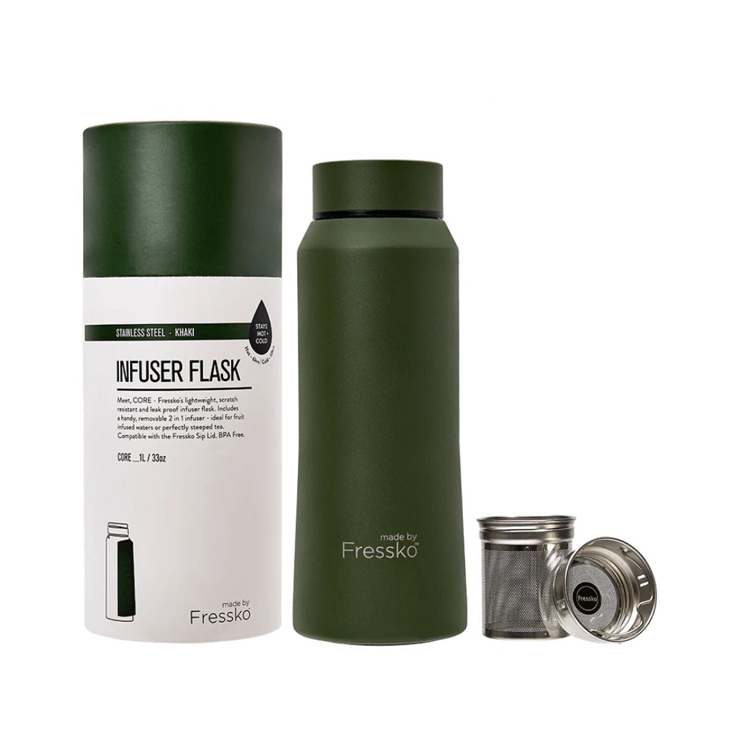 SCAR Fressko Infuser Core Flask Bottle | Khaki