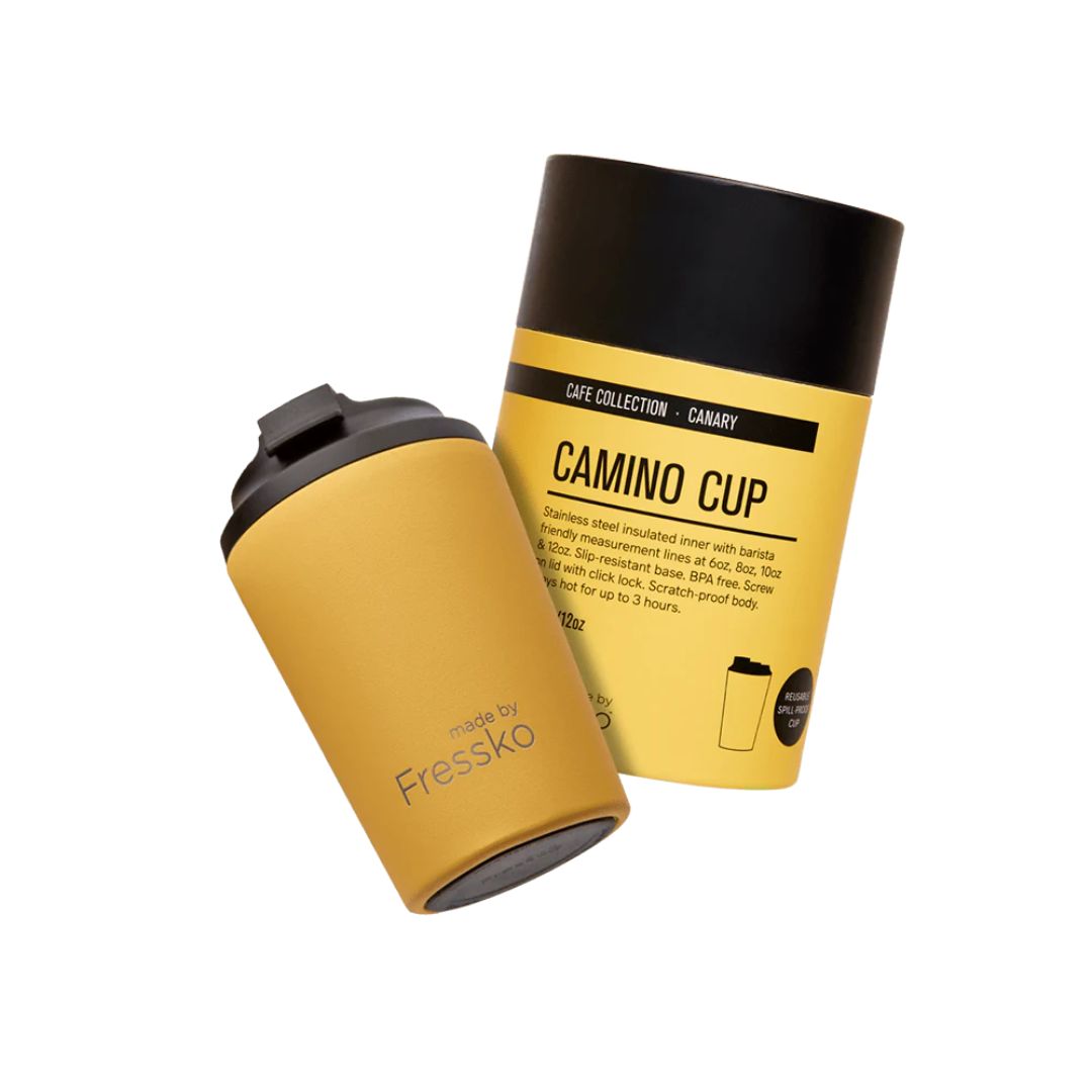 SCAR Fressko Camino Reusable Cup | Canary Yellow