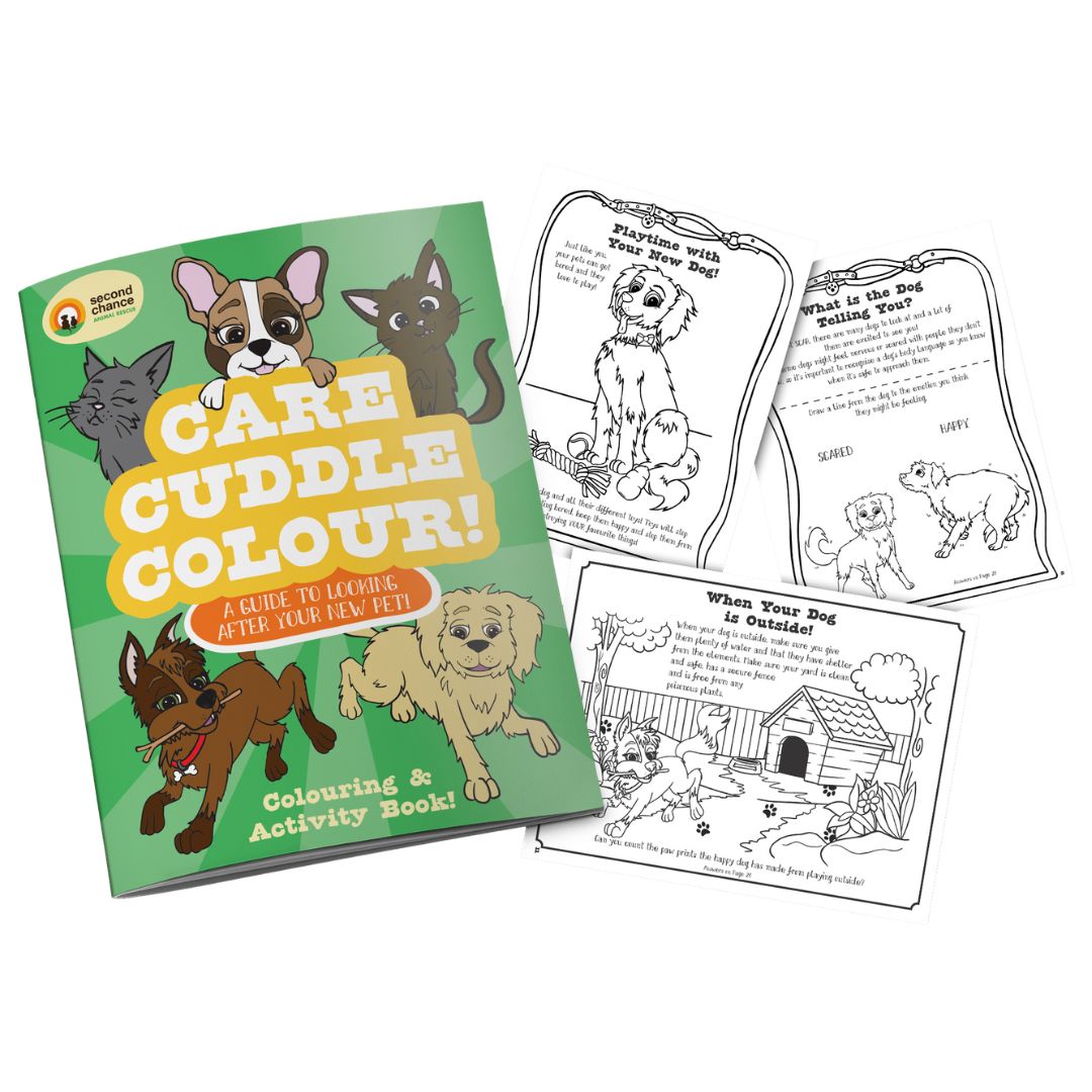 SCAR Care, Cuddle, Colour Colouring and Activity Book