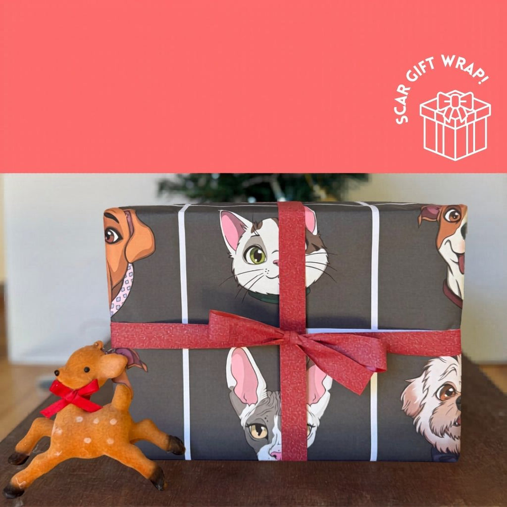 SCAR Gift Wrap Paper Roll | 900 X 1500MM